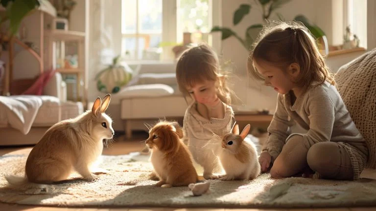Adaptação do pet adotado com crianças e outros animais