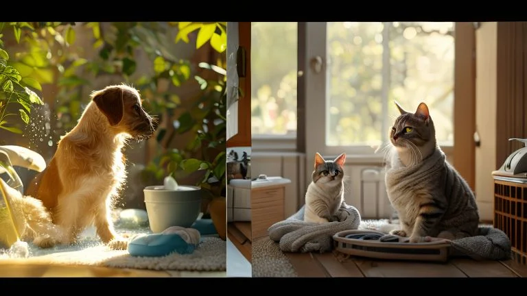 Estacionalidade da limpeza: cuidados para pets no verão e inverno