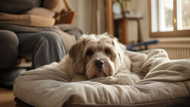 Sinais de Dor em Cães Idosos e Como Proporcionar Conforto