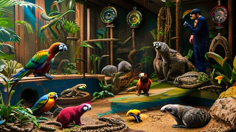 Adestramento de Animais Exóticos: Cuidados Essenciais e Técnicas