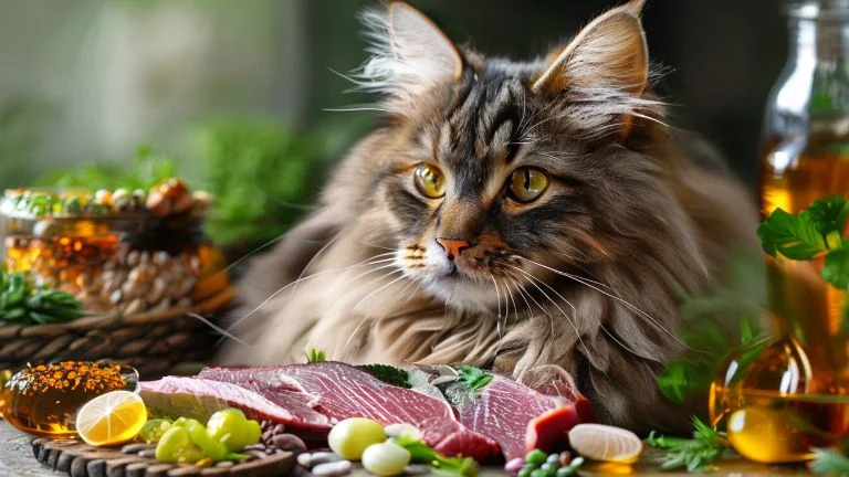 Alimentação e Saúde do Pelo e Pele dos Gatos