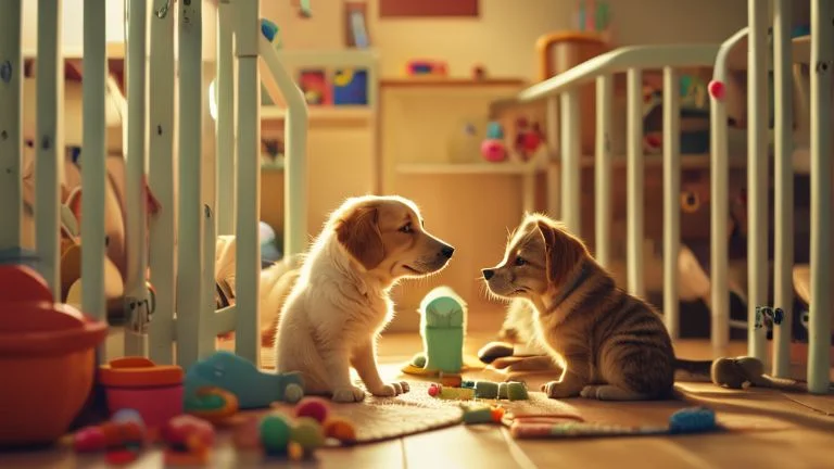 Socialize seu pet adotado que tem medo de outros animais com sucesso
