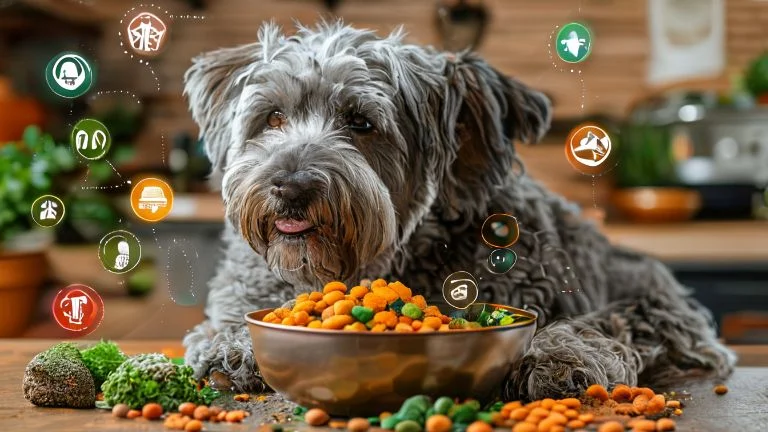 Como montar uma dieta equilibrada para cachorros idosos