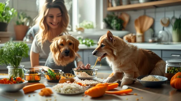 Receitas caseiras seguras e nutritivas para cães e gatos