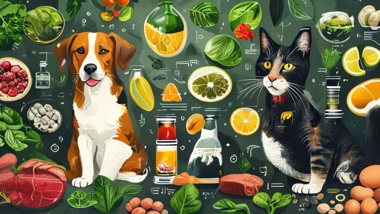 A importância das vitaminas na saúde dos pets