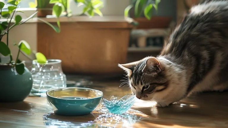 Gatos e Água: Como Incentivar o Consumo e Evitar Problemas Urinários