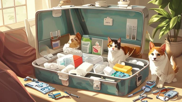 Como montar um kit de primeiros socorros para pets passo a passo