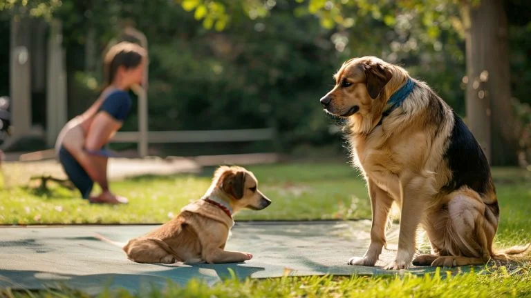 Como identificar sinais de cansaço em cães durante o adestramento
