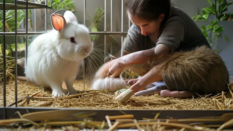 Rotina de Cuidados para Coelhos e Roedores: Limpeza e Higiene